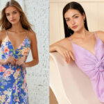 Adela Maxi Wrap Dress and Adina Dress