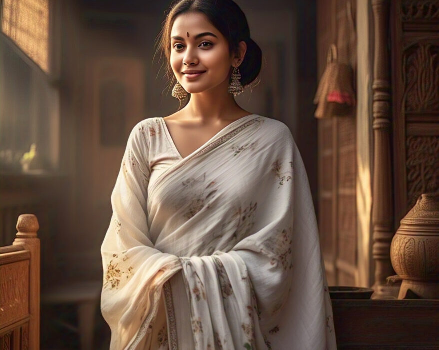 বাঙালি সংস্কৃতিতে জামদানি শাড়ির ব্যবহার ও সৌন্দর্য